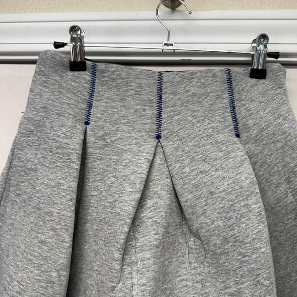 Women's Endless Rose Mini Skirt S Neoprene Grey Blue - Picture 1 of 11